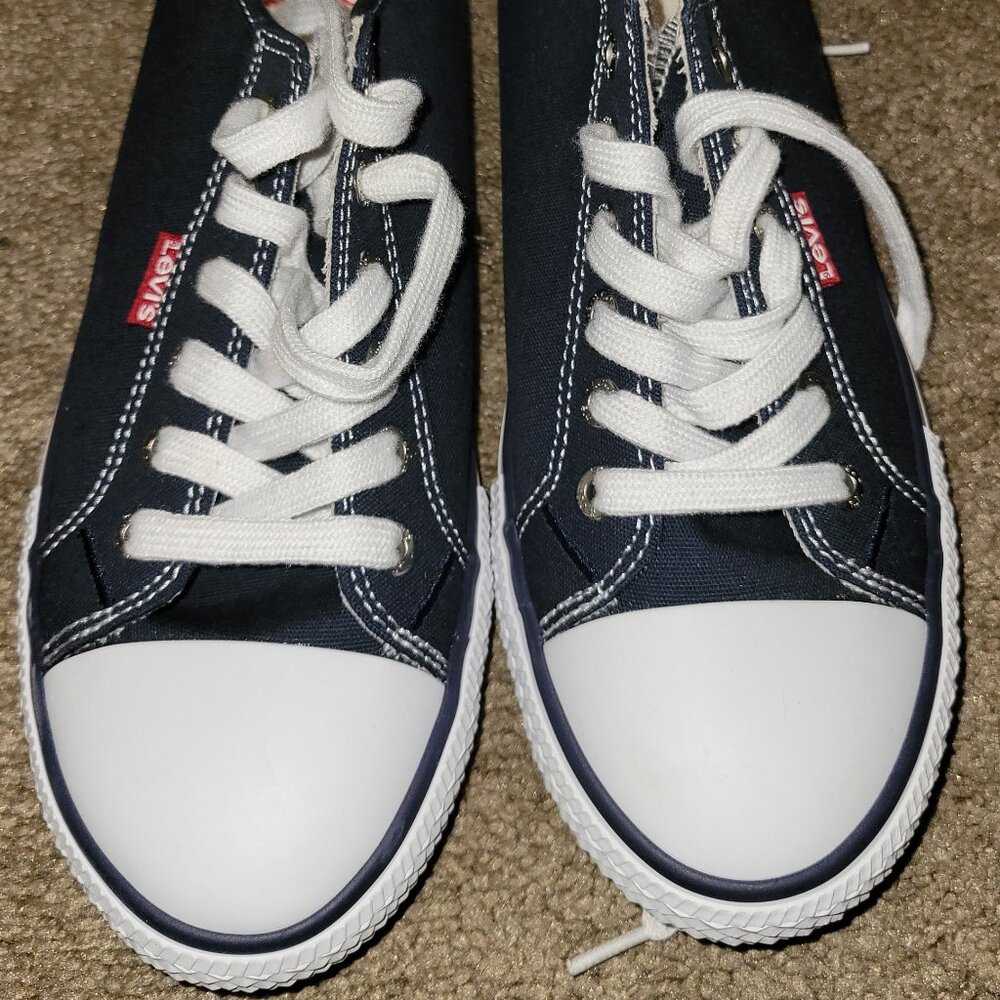Navy Blue Levi's Shoes size 6.5